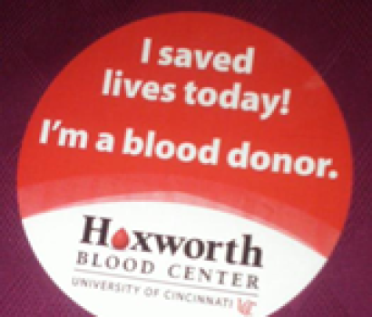 UPM Rolled Up Their Sleeves for Hoxworth Blood Center