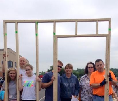 Building the Walls - Habitat for Humanity